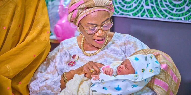 Baby of the Year: Oluremi Tinubu Welcomes Newborn at FMC Jabi, Declares 2026 Year of Peace and Prosperity