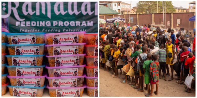 Ramadan: Noella Foundation Distributes Food to 3,000 Fasting Muslims Across Lagos