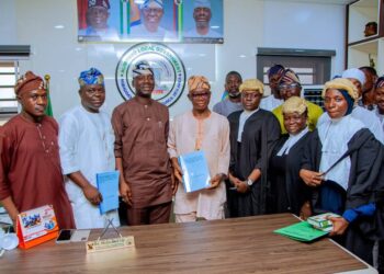 Agbado Oke-Odo LCDA Swears in Buhari Sulaimon as SLG, Jimoh Jelili as Revenue Committee Chairman