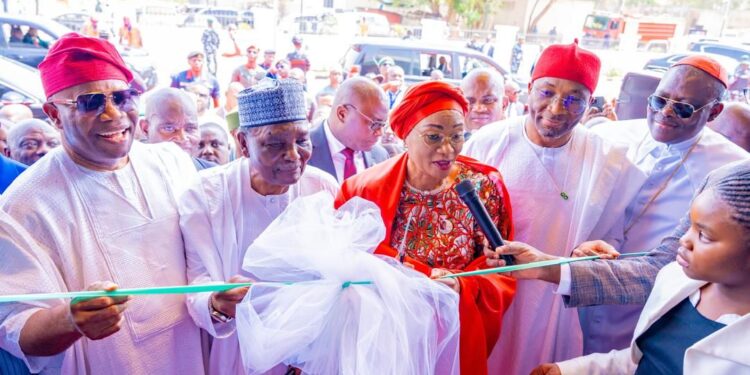 Oluremi Tinubu Commissions National Assembly Christian Chapel, Urges Leaders to Remain Accountable to God