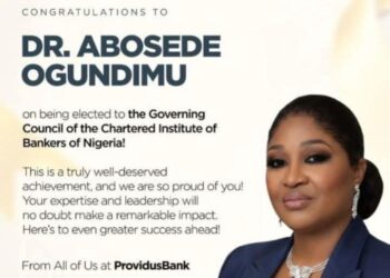 Providus Bank’s Abosede Oluyinka-Ogundimu Elected Into CIBN’s Governing Council