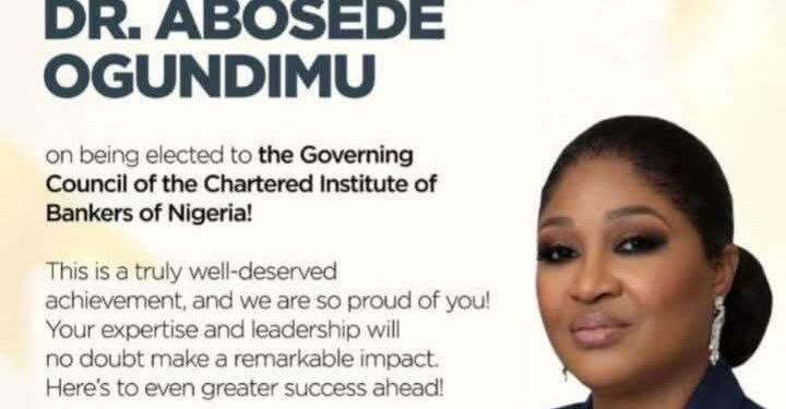 Providus Bank’s Abosede Oluyinka-Ogundimu Elected Into CIBN’s Governing Council