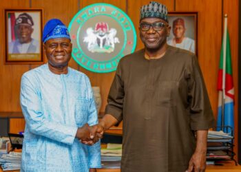 Kwara APC Guber Aspirant Bashir Bolarinwa Visits Gov AbdulRazaq