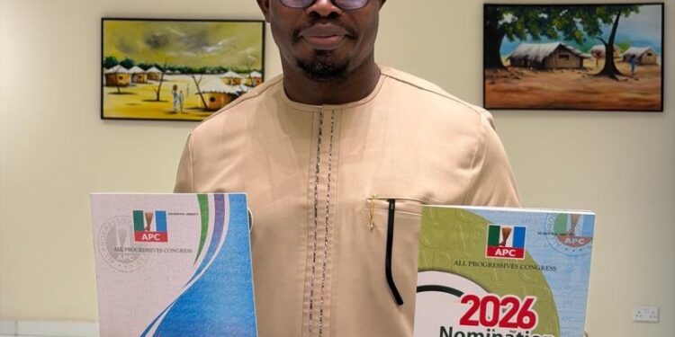 Prince Hakeem Animashahun Picks APC Nomination Form for Lagos Mainland Federal Constituency Reps Seat