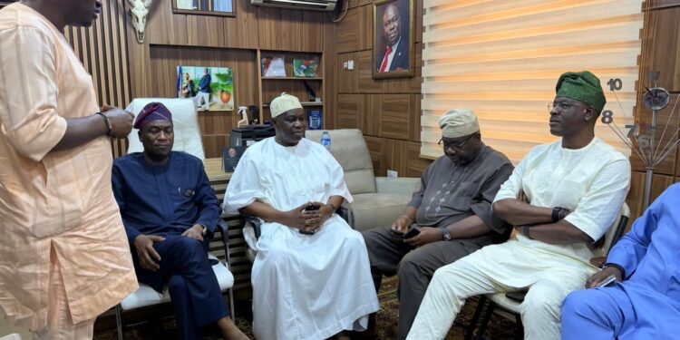 Lagos Guber Race: Hamzat Intensifies APC Consultations with Visit to Ikuforiji