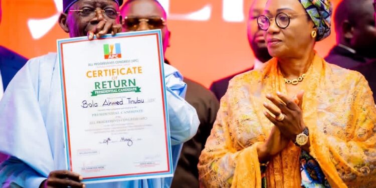 APC Primary: Tinubu Secures 2027 Presidential Ticket With Over 10.9 Million Votes