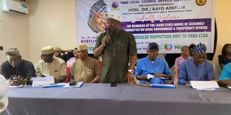 Lagos Assembly Committee Commends Yaba LCDA Chairman During Project Inspection Tour