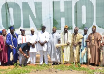 SMA Gold Lays Foundation for Badagry Federation House, Commissions Agbalata Market