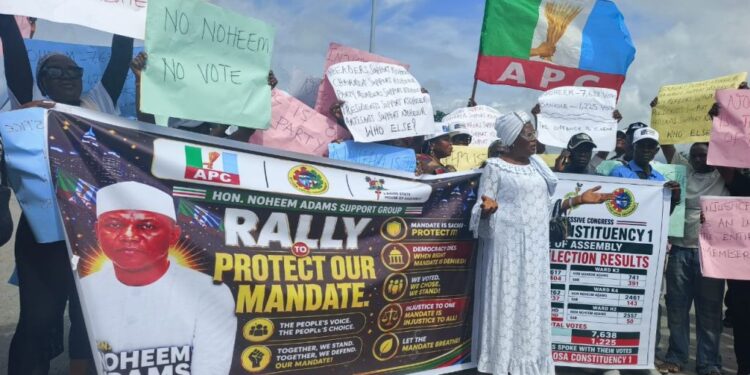 Eti-Osa APC stakeholders appeal to Tinubu, party leadership to respect Noheem Adams’ victory