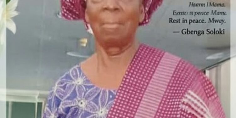 Gbenga Soloki Remembers Mother Six Months After Her Demise