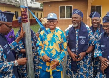 Isonyin Grammar School 72/76 Set Illuminates Alma Mater with Solar Streetlights