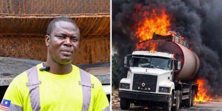 Alagbe Hezekiah: Heroic Driver Who Risked His Life to Avert Tanker Inferno Disaster