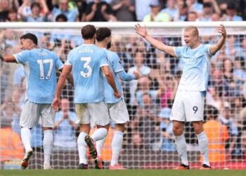 EPL: Man City beat Sunderland 5-3 to seize top spot