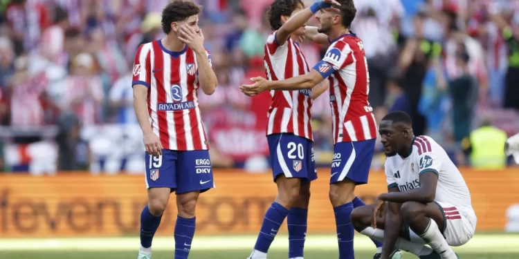 La Liga: Atletico Madrid beat Real Madrid 2-1 in tense derby clash