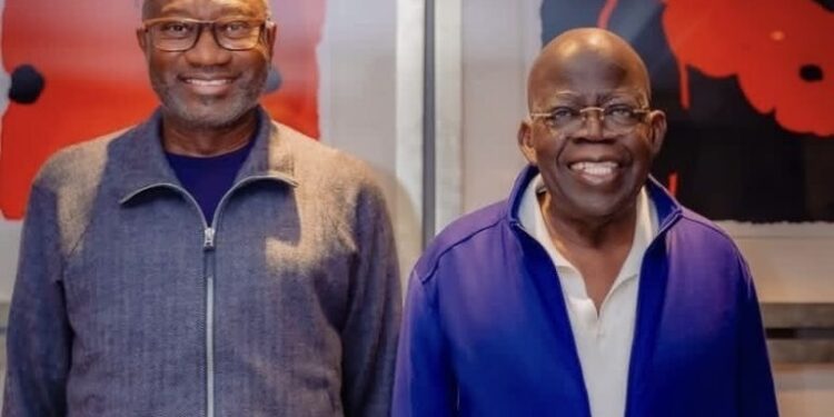 Otedola Hails Tinubu’s Reforms After Paris Dinner With President