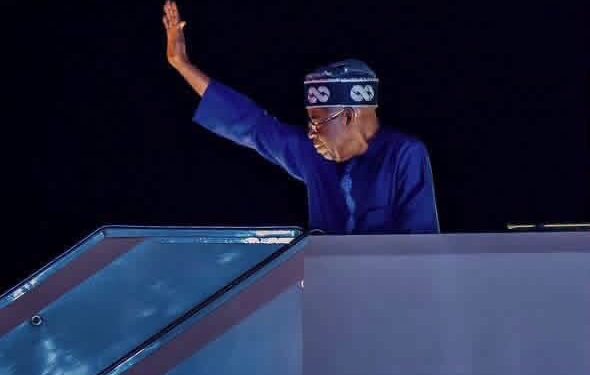 Tinubu Returns to Lagos After Four Weeks in Europe