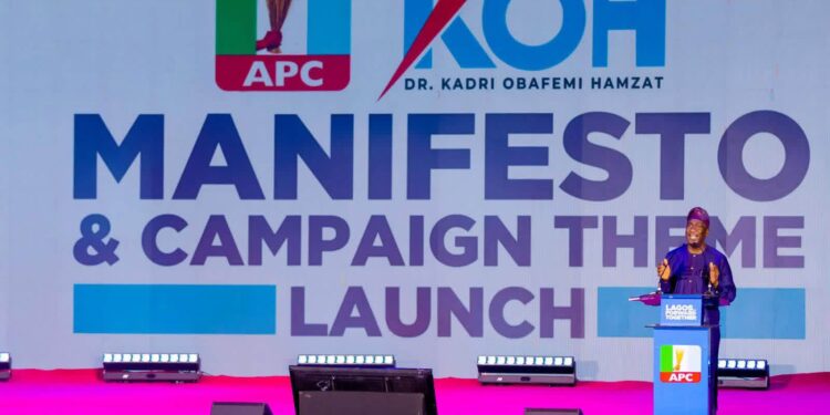 Lagos 2027: Hamzat unveils 100-point agenda, promises better healthcare, jobs, education for Lagos residents