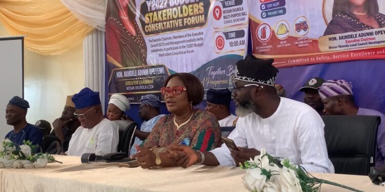 Adunni Highlights Achievements, Unveils 2027 Budget Plans at Mosan-Okunola Stakeholders Forum